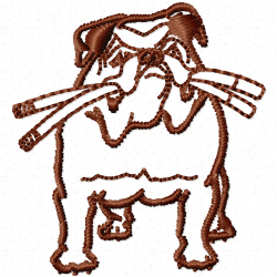 Dogs Embroidery Design 11 Dogs Embroidery Design 11